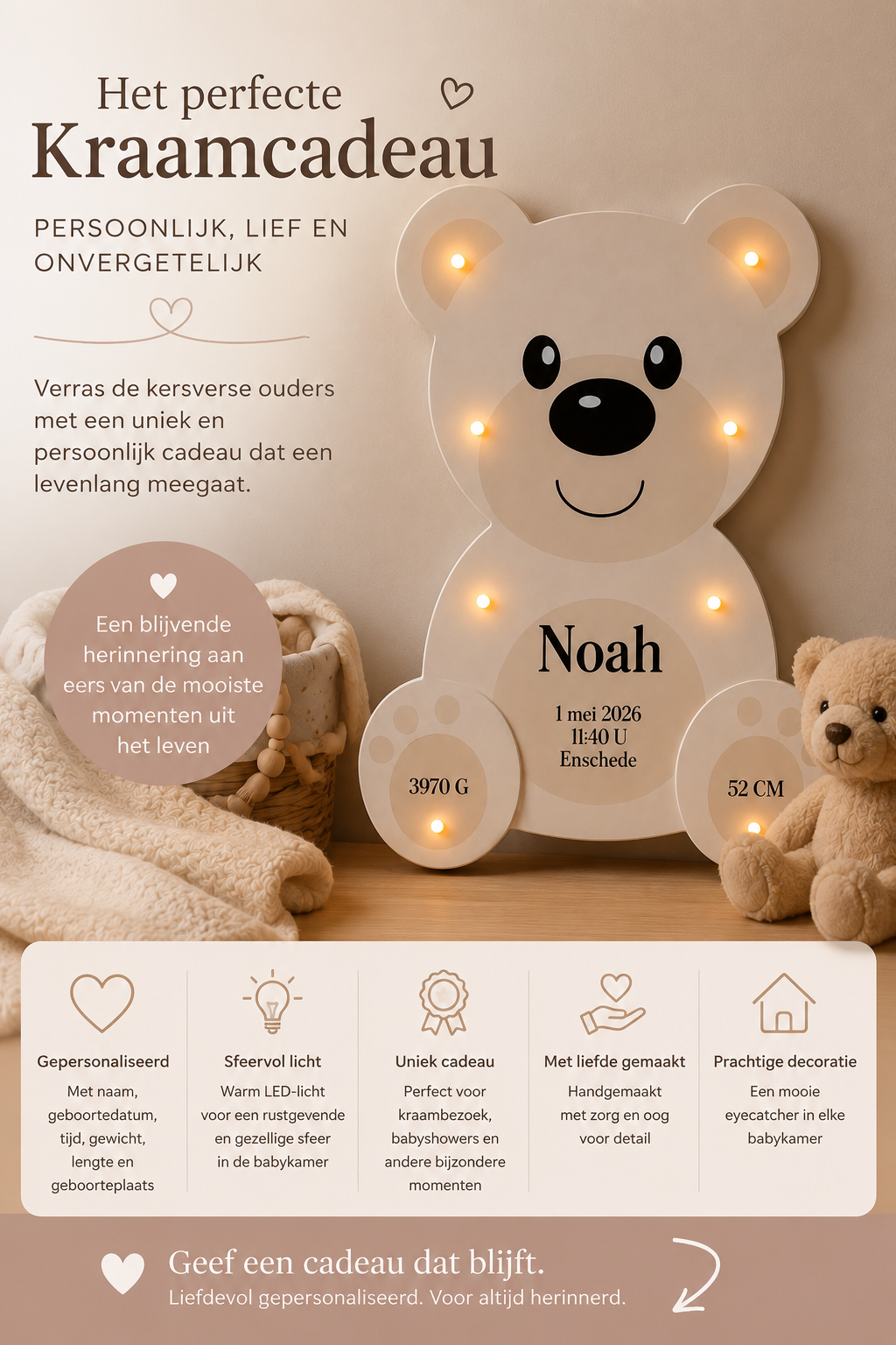 Het Perfecte Kraamcadeau: Persoonlijk, Lief en Onvergetelijk